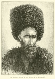 Il capo lesghiano della rivolta del 1861 in Daghestan da English School