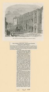 Il Teatro di Lincolns Inn Fields in Portugal Street da English School