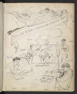 Il Registro di Bordo, Seatoller, Pasqua 1895 da English School