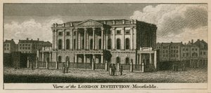 The London Institution, Moorfields, Londra da English School