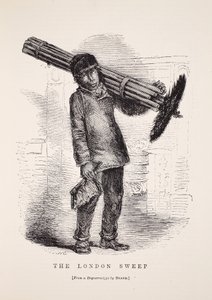 Lo spazzino di Londra, dal dagherrotipo di Richard Beard, illustrazione da London Labour and London Poor di Henry Mayhew, pub. 1862 da English School