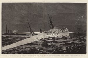 La perdita della SS "Utopia" della Anchor Line al largo di Gibilterra, la nave affonda circa dieci minuti dopo aver urtato il Ram della HMS "Anson" da English School