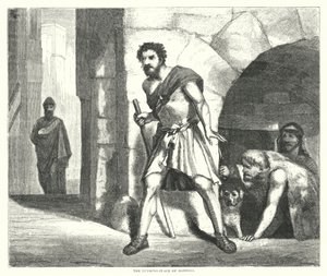 Il nascondiglio dei ladri (incisione)