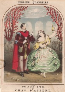 La Quadriglia di Lurline, 1860 da English School
