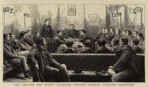 La Società di Dibattito "Magpie and Stump", Trinity College, Cambridge da English School
