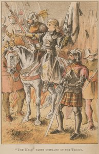La pulzella prende il comando delle truppe da English School