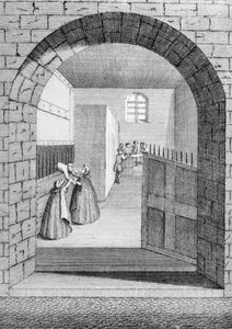 Il Modo di Fuga di John Shepherd dalla Condemned Hole a Newgate, 1724 da English School
