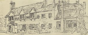 La Casa Padronale, c 1770 da English School