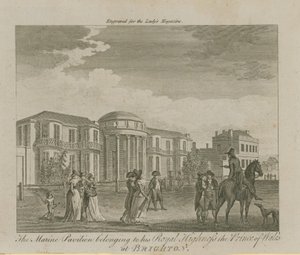 Il Marine Pavilion appartenente a Sua Altezza Reale il Principe di Galles a Brighton da English School