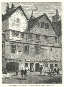 Casa del Marchese di Huntly, dal Canongate