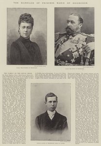 Il matrimonio della principessa Marie di Edimburgo da English School