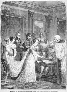 Il Matrimonio della Principessa Carlotta del Galles con il Principe Leopoldo di Sassonia-Coburgo, 2 maggio 1816 da English School