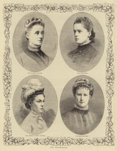 Il Matrimonio del Duca di Connaught, le Damigelle d