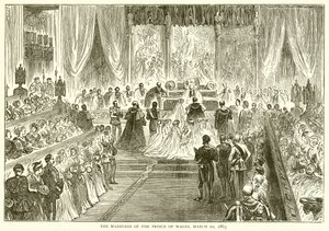 Il matrimonio del Principe di Galles, 10 marzo 1863
