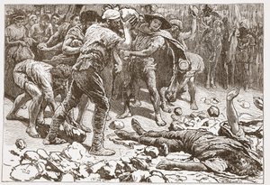Il Martirio di Costantino di Samosata, illustrazione da 