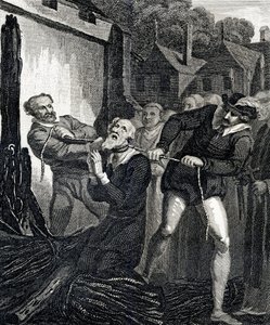 Il martirio di William Tyndale da English School
