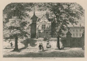 La scuola di Marylebone nel 1780 da English School
