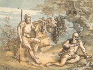 Gli uomini inviati a cercare Canaan