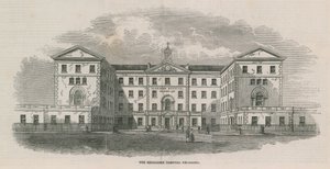Il Middlesex Hospital ampliato da English School