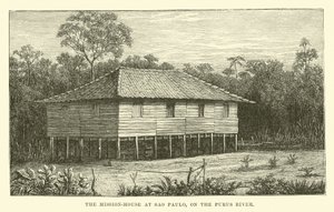 Casa missionaria a Sao Paulo, sul fiume Purus da English School
