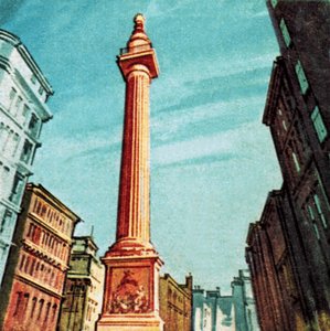 Il Monumento al Grande Incendio di Londra da English School