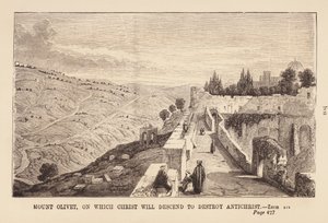 Il Monte degli Ulivi (incisione)