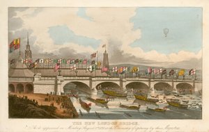 Il nuovo London Bridge, 1 agosto 1831 da English School