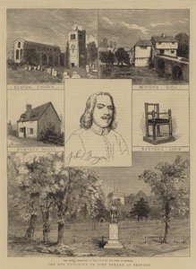 Il Nuovo Monumento a John Bunyan a Bedford da English School