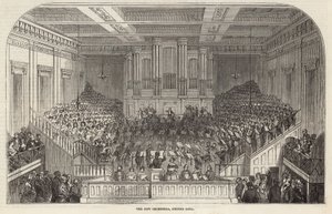 La nuova orchestra, Exeter Hall, Londra da English School