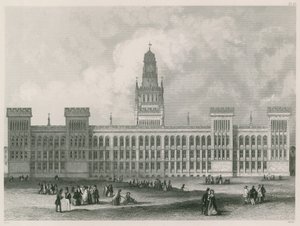 Il nuovo Record Office, Rolls Buildings da English School