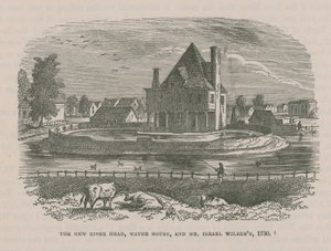 The New River Head, Water House, e Mr Israel Wilkess, 1730 da English School