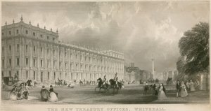 Gli Uffici del Nuovo Tesoro, Whitehall da English School