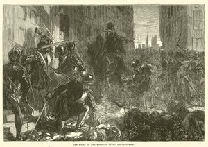 La notte del massacro di San Bartolomeo da English School