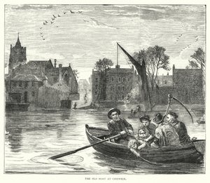 La vecchia barca a Chiswick da English School