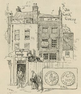 The Old Cock Tavern, Londra da English School