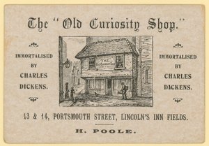 La Vecchia Bottega delle Meraviglie, Portsmouth Street, Lincolns Inn Fields, Londra; Poole commerciante di carta straccia