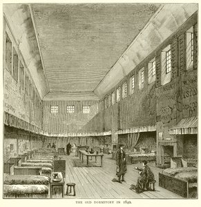 Il Vecchio Dormitorio nel 1840