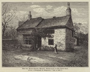 La vecchia casa padronale, Morley, luogo di nascita di Sir Titus Salt da English School