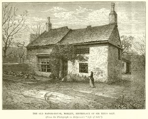 La vecchia casa padronale, Morley, luogo di nascita di Sir Titus Salt