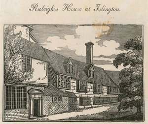 Il Vecchio Pied Bull (retro), casa di Sir Walter Raleigh