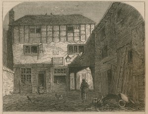 Il vecchio Red Lion, dalla parte anteriore da English School