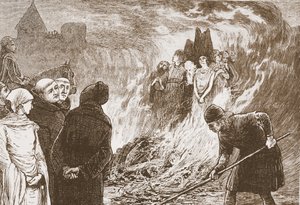 I Martiri di Orleans, illustrazione da 