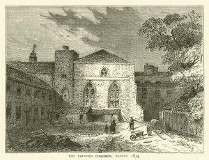 La Camera Dipinta, prima del 1834 da English School