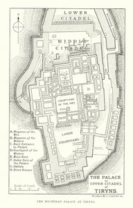 Il Palazzo o Cittadella Superiore di Tirinto da English School