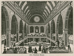 Il Bazaar del Pantheon, Oxford Street, Londra da English School