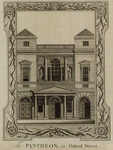 Il Pantheon, Oxford Street, Londra da English School