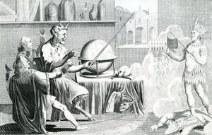 Il Parlamento sciolto, o, il Diavolo diventato indovino, inciso da G. Terry, circa 1774 da English School