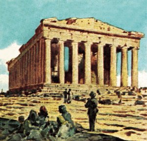 Il Partenone ad Atene
