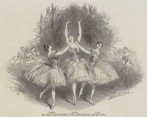 Il "Pas de Trois des Graces," al Teatro di Sua Maestà da English School