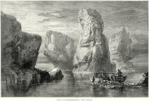 I Paternoster, al largo di Sark (incisione)